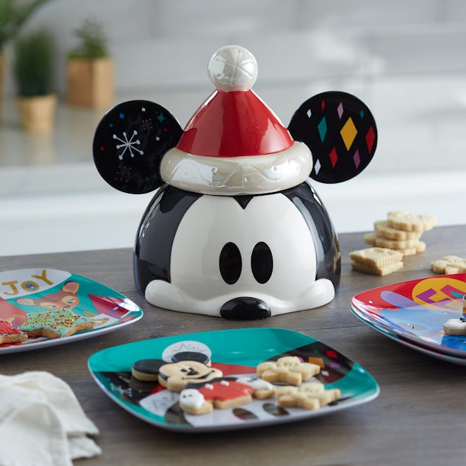 Mickey Mouse Holiday Cookie Jar