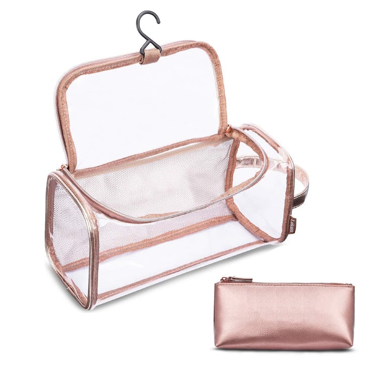 Amzbag Leather Toiletry Bag