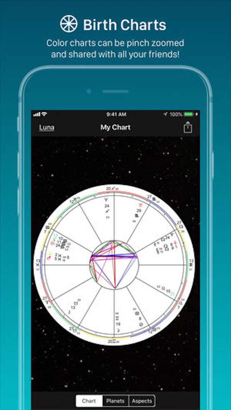 5 Astrology Apps To Read Your Birth Chart On That Will Help You Learn Birth Chart Horoscope App