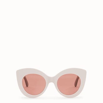 F Is Fendi Pink And Mauve Sunglasses 