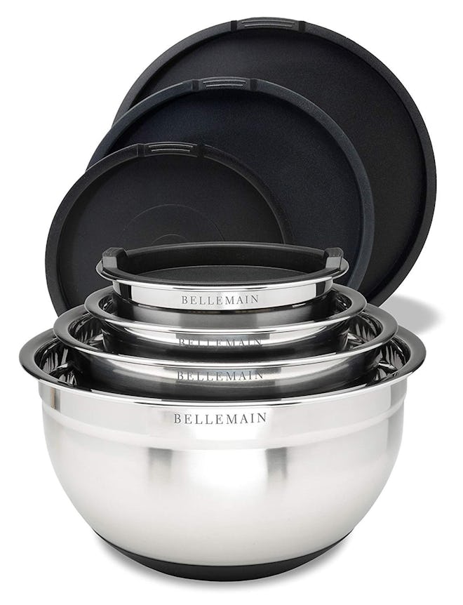 Bellemain Stainless Steel Mixing Bowls (4 Bowls)