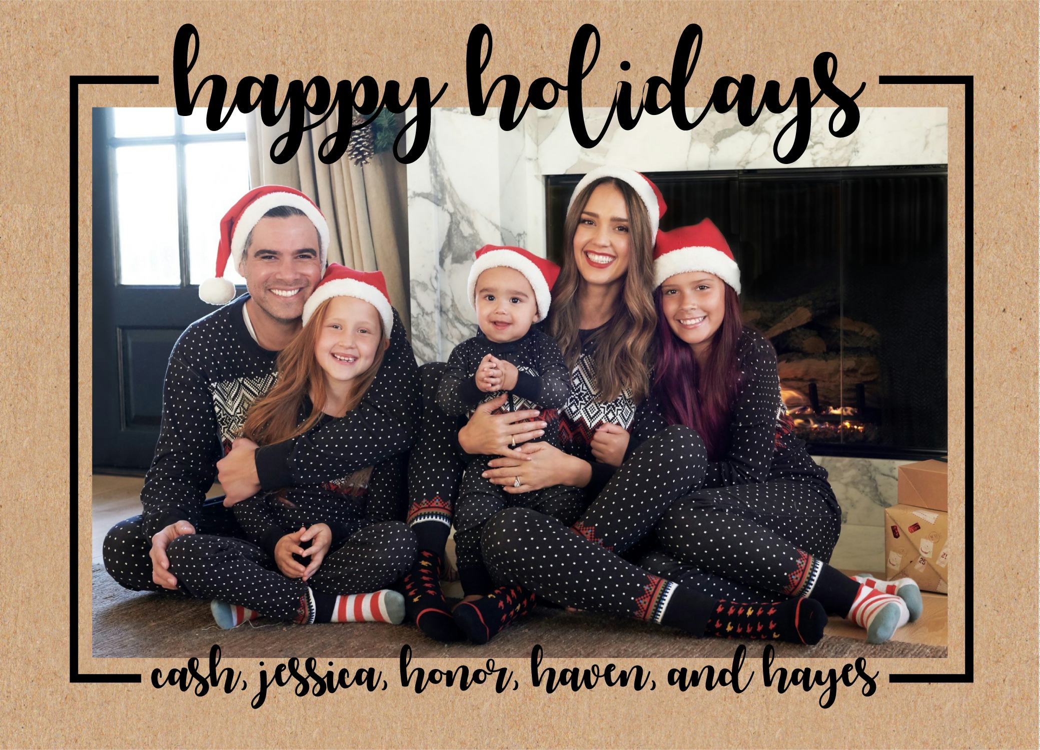 Jessica Alba's Family Christmas Card Is Just The Tip Of The Iceberg