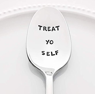 Parks and Recreation: Treat Yo Self - Stainless Steel Stamped Spoon