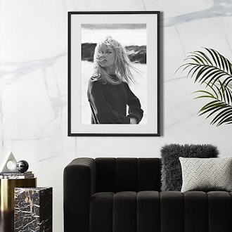 Bardot Poses with Black Frame 31"x42"