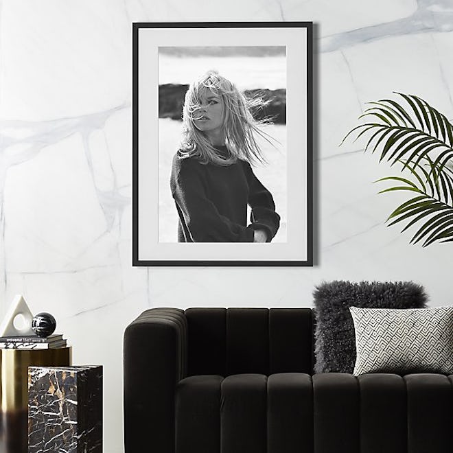 Bardot Poses with Black Frame 31"x42"