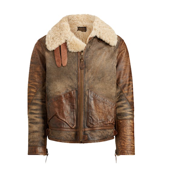 Shearling Bomber Jacket