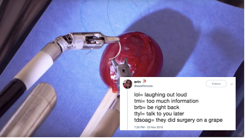 These Memes About They Did Surgery On A Grape Are Here To End 2018 On A Weird Note