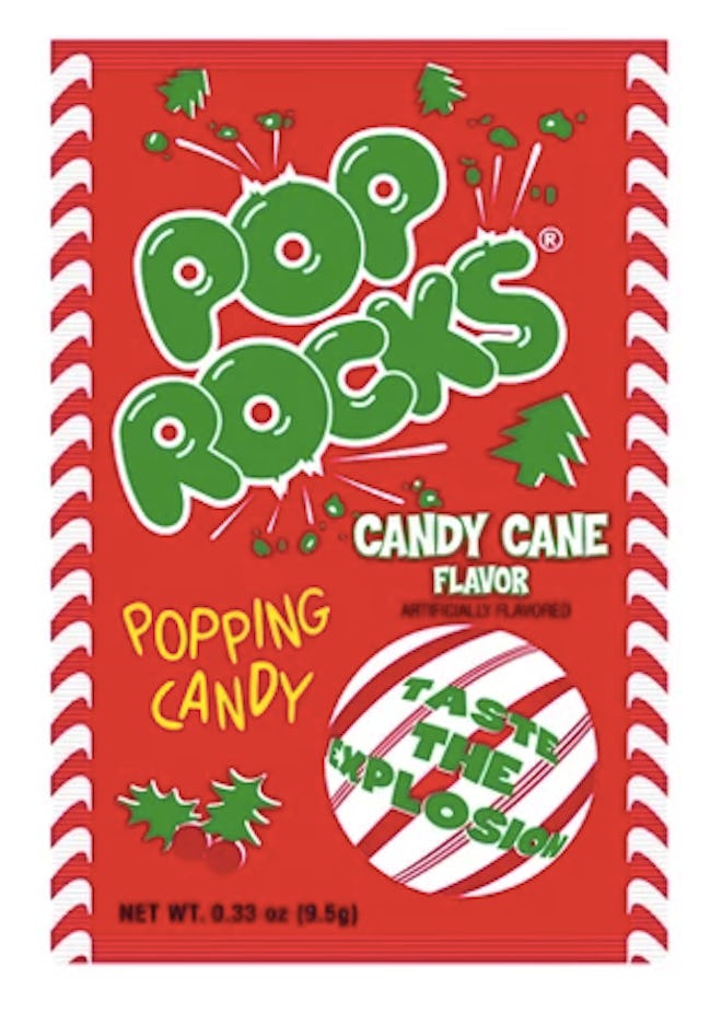 Pop Rocks Christmas Candy Cane