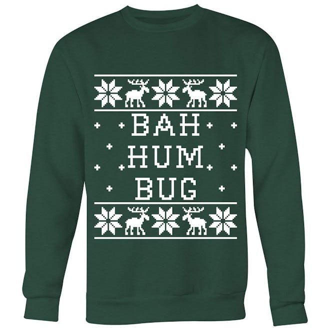Bah Humbug Unisex Ugly Christmas Sweatshirt
