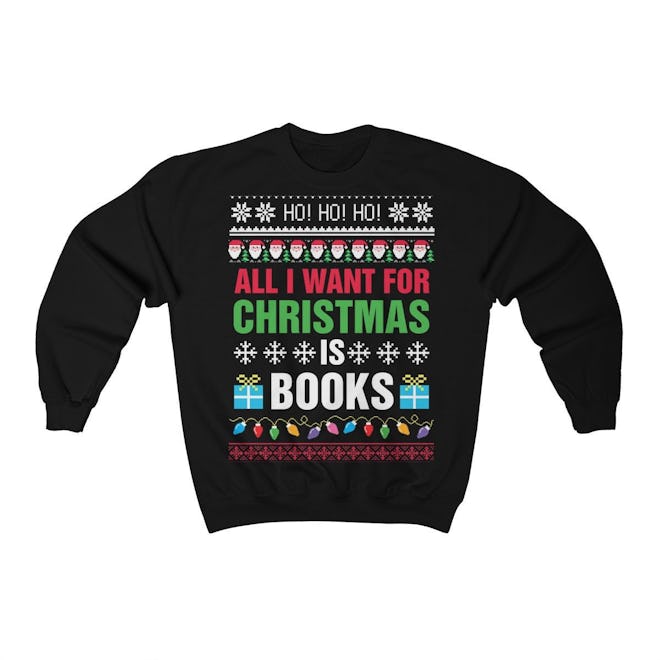 Book Lovers Ugly Sweater