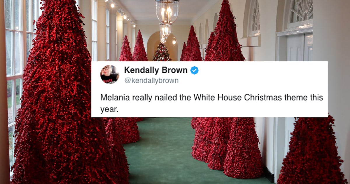 White House Christmas 2021 Meme These Melania Trump Christmas Memes Are Twitter S Latest Gift To You White House Christmas 2021 Meme These Melania Trump Christmas Memes Are Twitter S Latest Gift To You