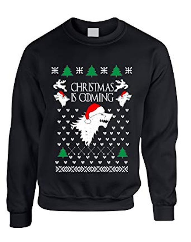 Christmas Is Coming House Stark Ugly Christmas Sweater