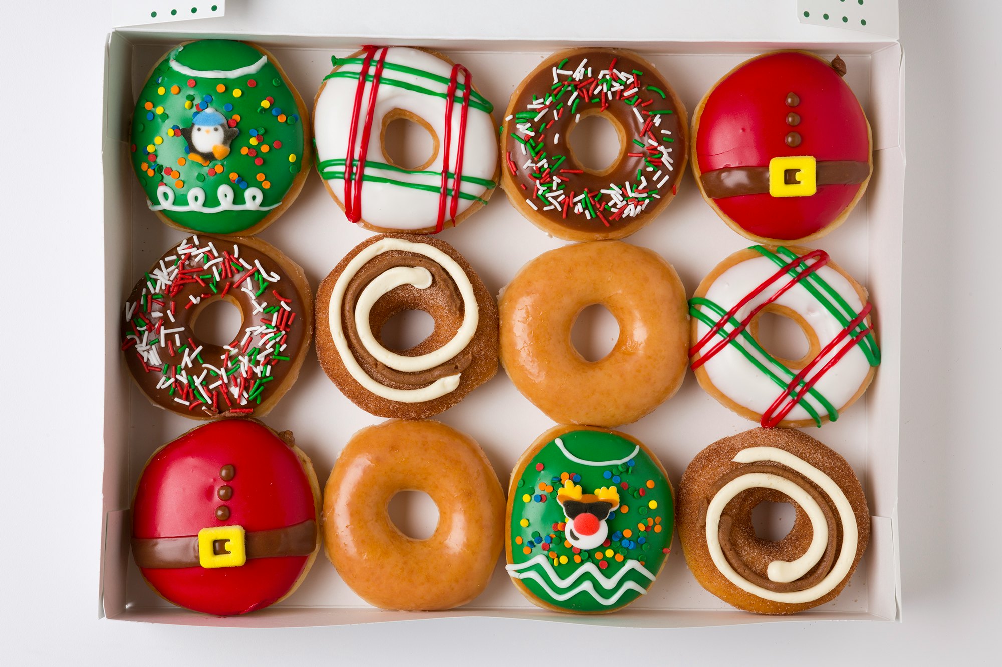 Krispy Kreme's 2018 Holiday Doughnuts Are Back With Your Favorite Festive Flavors