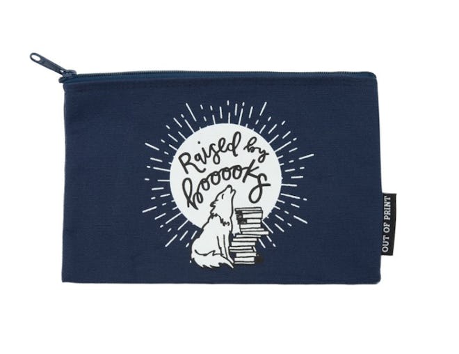 'Raised By Books' Pouch