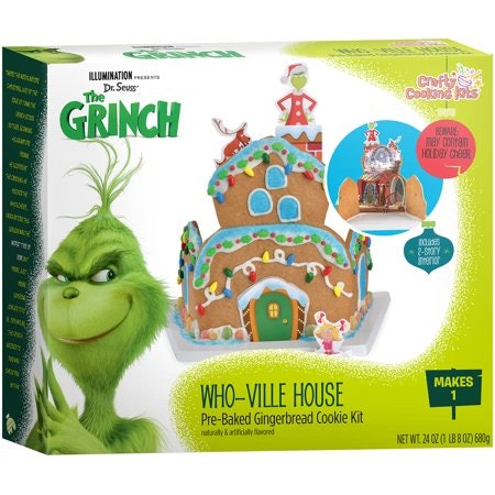 This Grinch Themed Who Ville Gingerbread House At Walmart Is