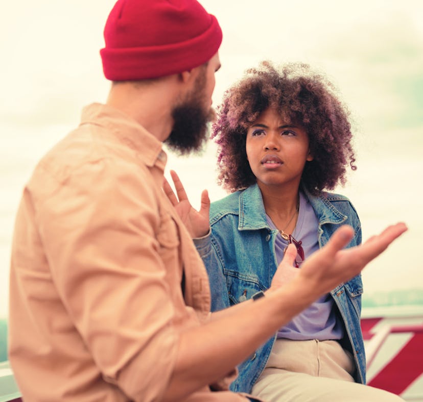 If you catch your partner in a lie, then you should call them out on it.