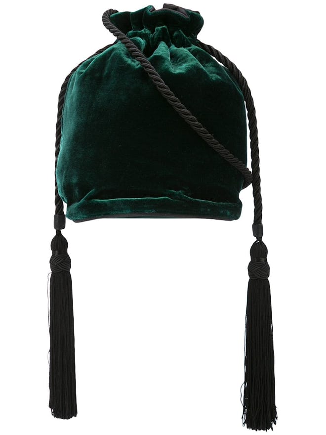 Velvet Bucket Bag 