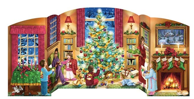 Vermont Christmas Company Holiday Home Free Standing Advent Calendar