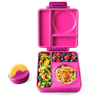 OmieBox Leak-Proof 3-Compartment Bento Lunch Box 