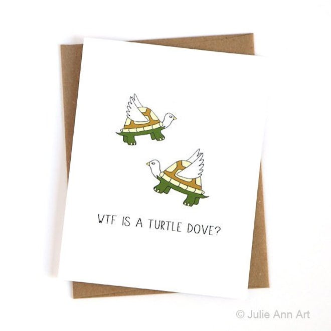 'Turtle Doves' Card