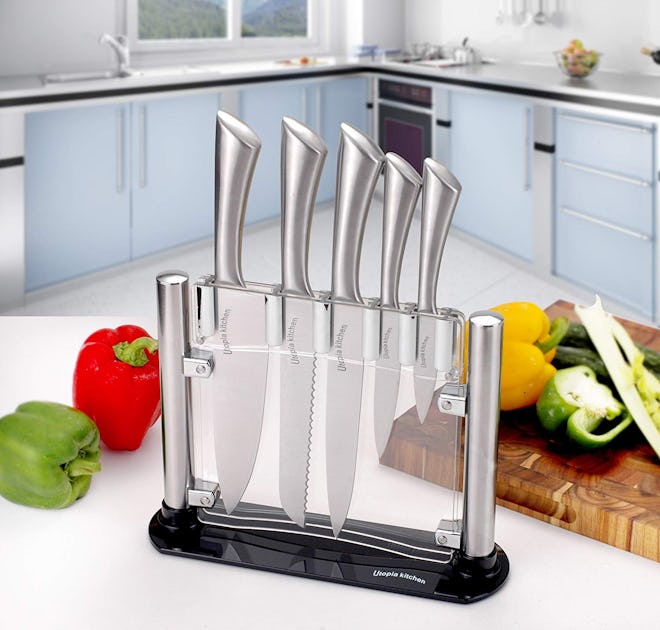 Utopia Kitchen Premium Class Stainless Steel Kitchen 6-Piece Knives Set