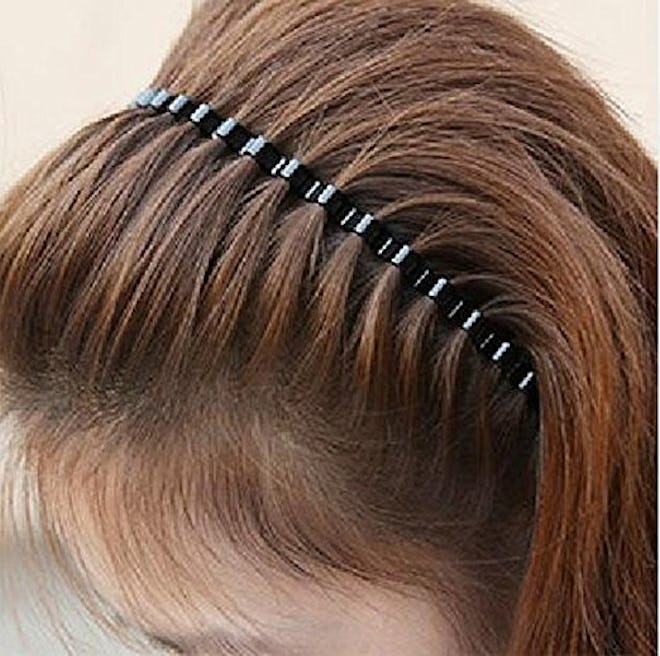 ReNext Unisex Black Metal Hair Band