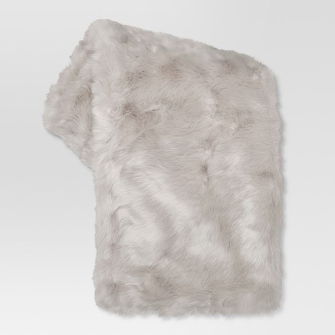 Threshold™ - Faux Fur Throw Blankets (50"x 60")