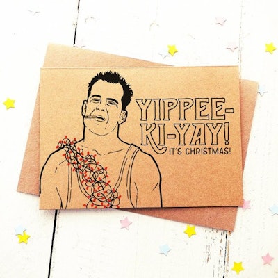 'Yipee-Ki-Yay' Card