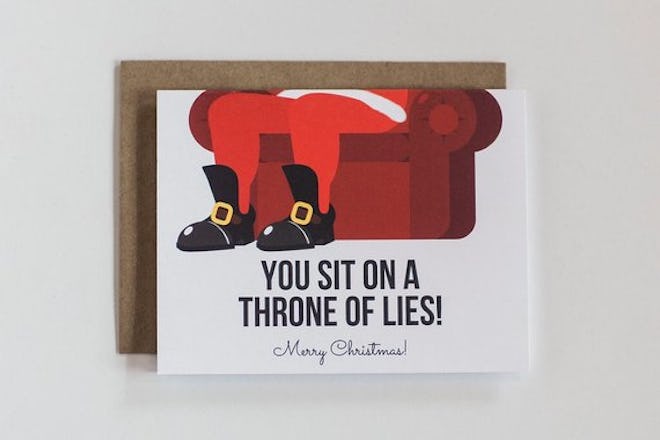 'Throne of Lies' Card