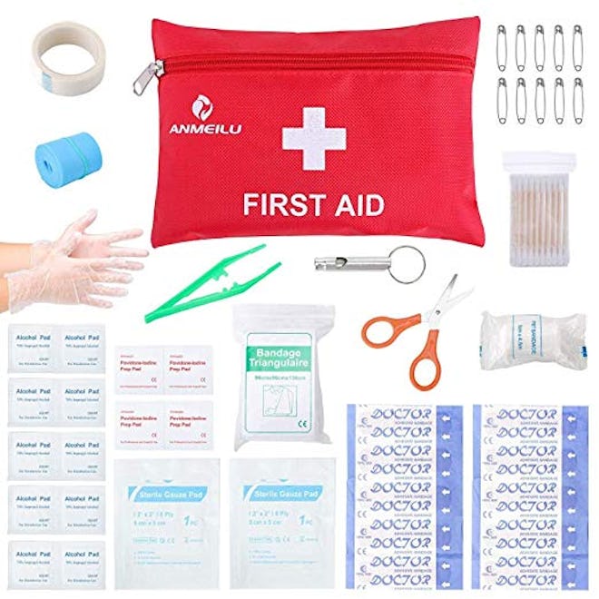 Small Travel First Aid Kit - 76 Piece