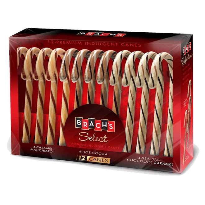 Brach's Select Chocolate, Caramel, Coffee Candy Cane Mix