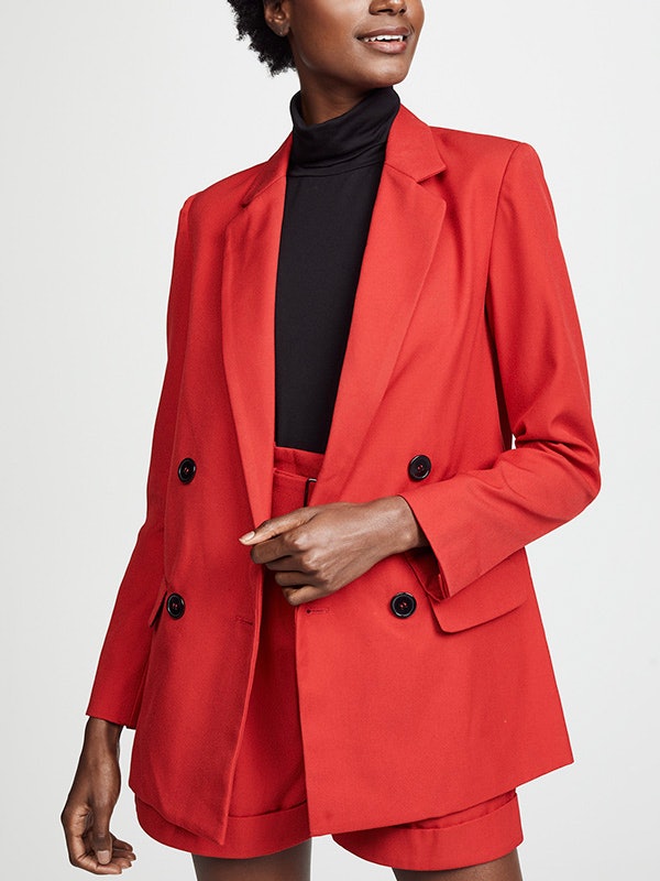 Victoria Beckham's Red Pants November 2018