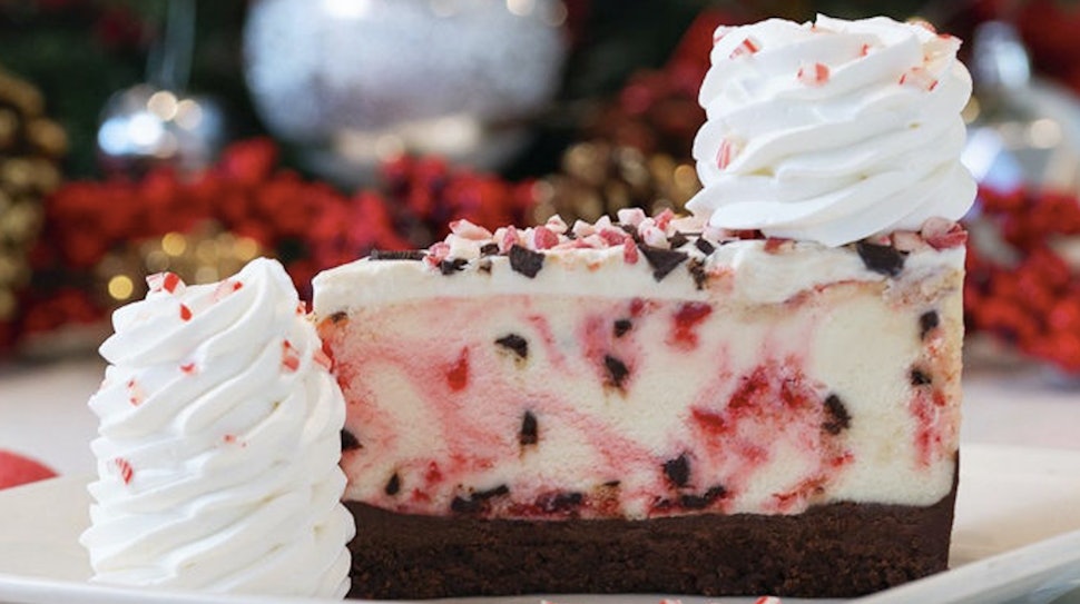 Peppermint Bark Cheesecake Is Back At The Cheesecake Factory For A