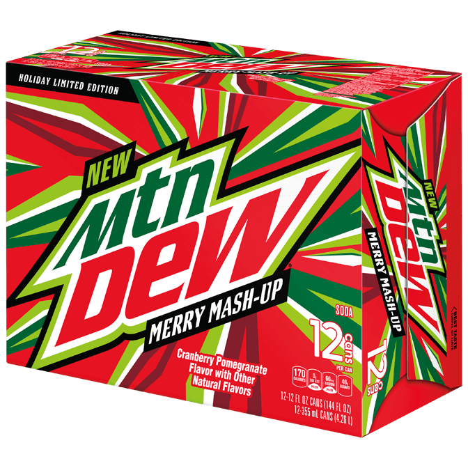 mountain dew merry mashup