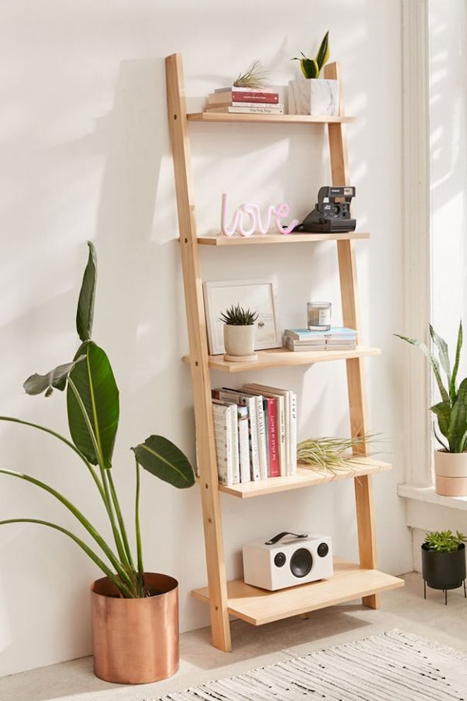 Leaning Bookshelf