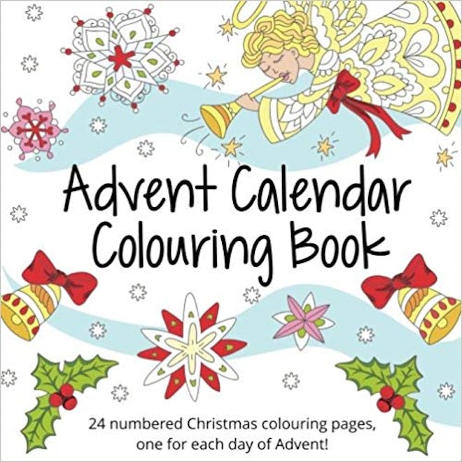 24 Page Coloring Book Advent Calendar