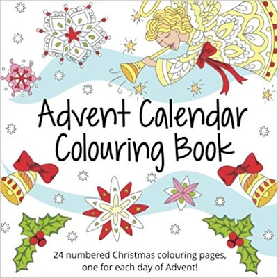 24 Page Coloring Book Advent Calendar