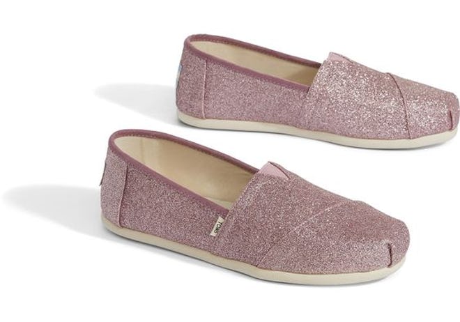 Rose Glow Iridescent Glitter Women's Classics