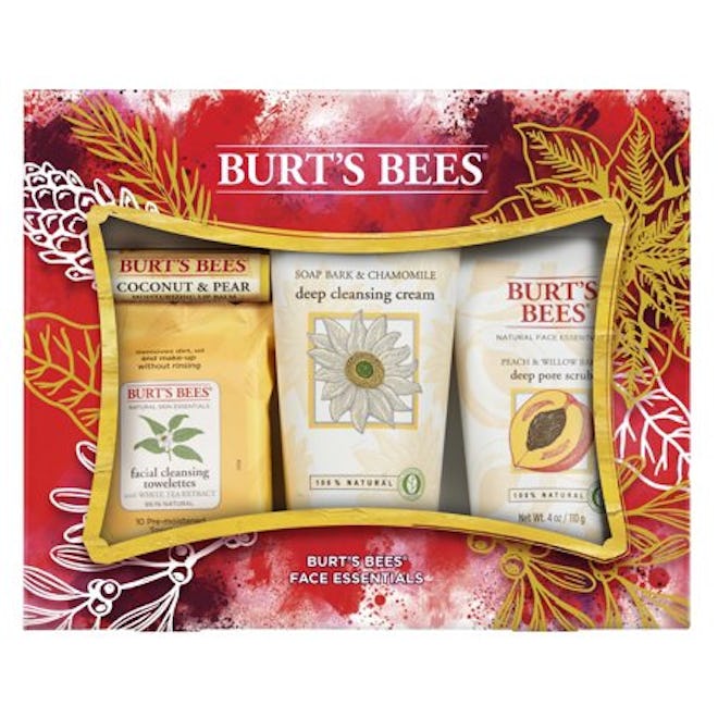 Burt's Bees Face Essentials Holiday Gift Set, 