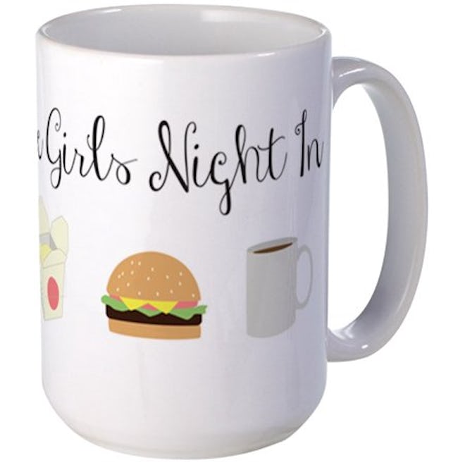 CafePress - Gilmore Girls Night In Mugs - 15 oz Ceramic Large Mug