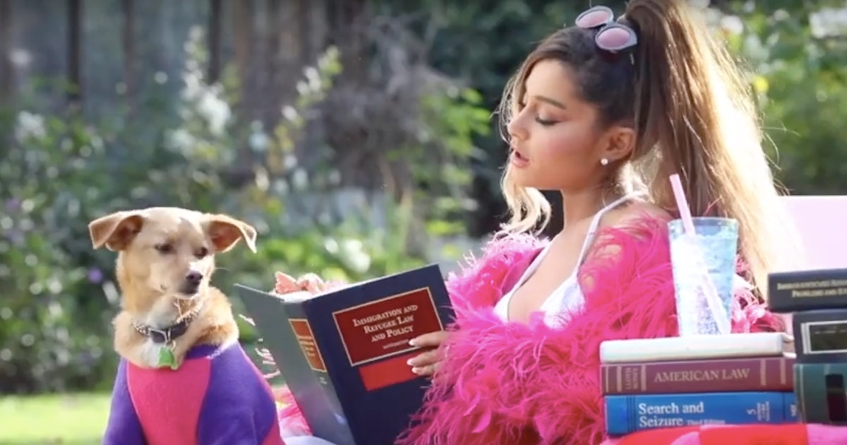 The Tweets About Ariana Grande In A Wedding Dress In The ...