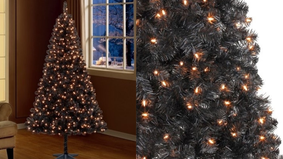 Black Christmas Trees Are An Unexpected 2018 Trend The Pictures