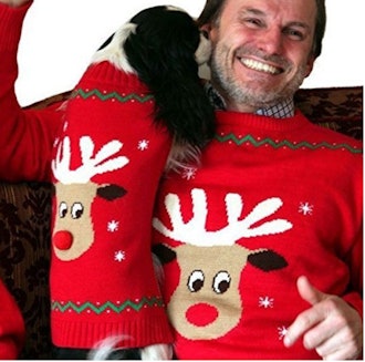 Matching Dog & Owner Christmas Jumpers