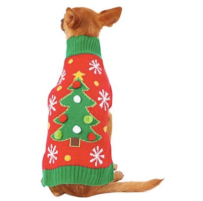 Christmas Tree Dog