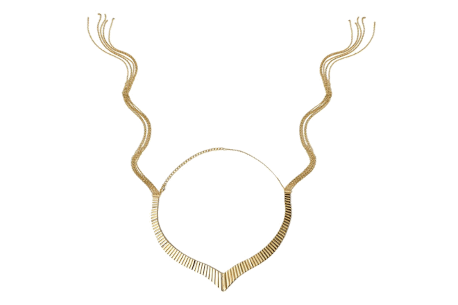 Gold Whip Necklace