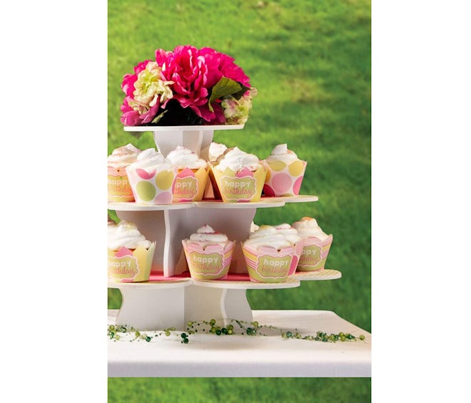 The Smart Baker Flower Cupcake Tower Stand