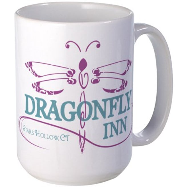 CafePress - Gilmore Girls Dragonfly I - 15 oz Ceramic Large Mug
