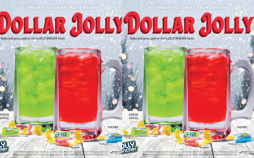 Applebee's Dollar Jolly Is The Neighborhood Drink Of The Month For