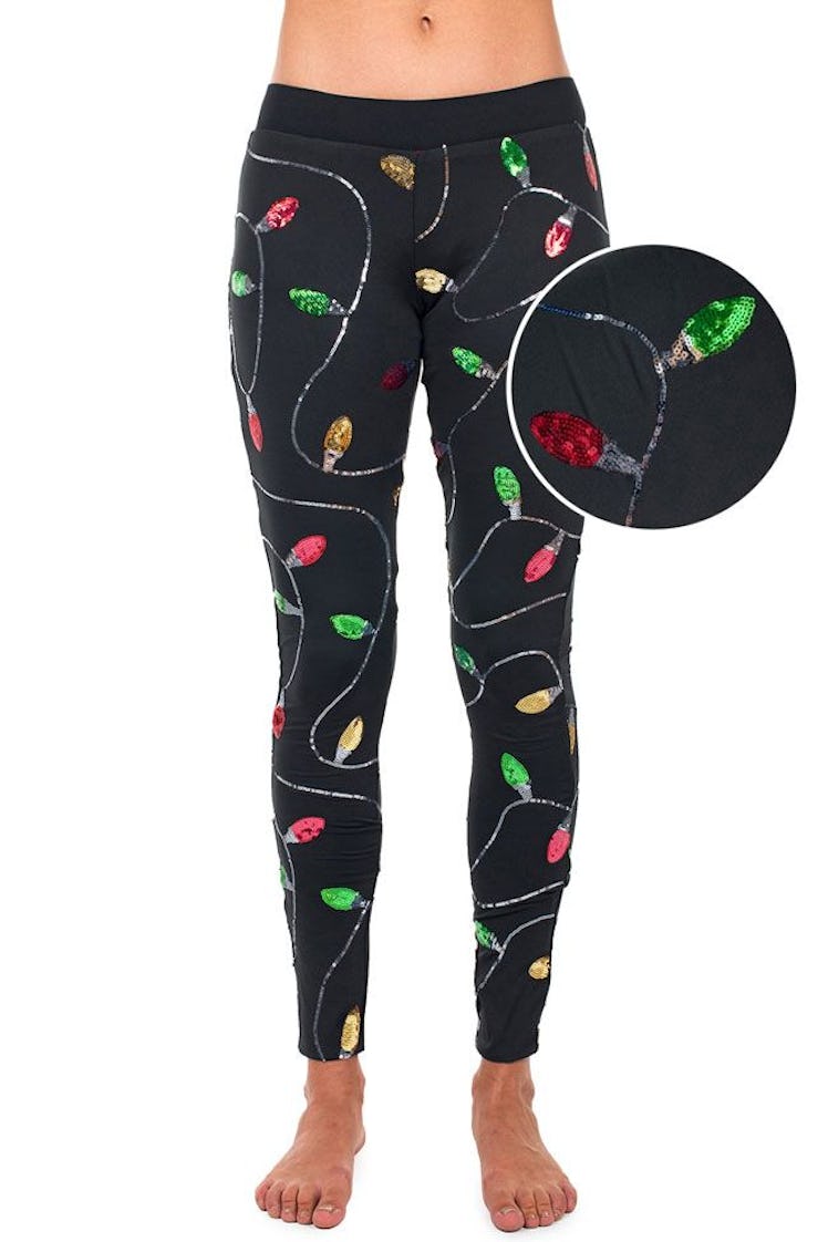 Christmas Lights Leggings