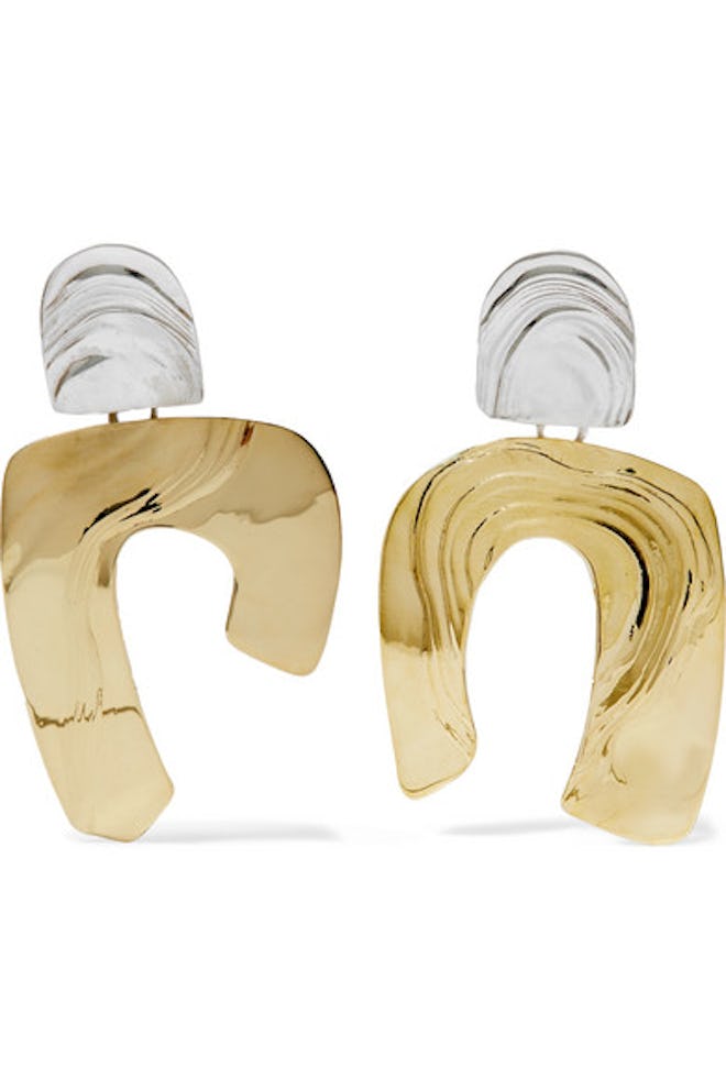 Brass Earrings 